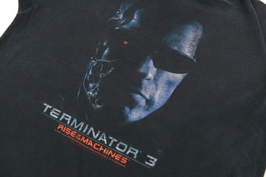 00's ''ターミネーター3'' ムービーTシャツ 実寸(M位) | NEW