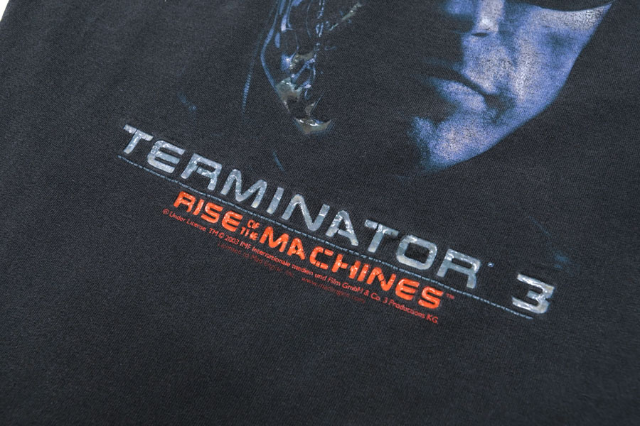 ターミネーター3 tシャツ 00's ''ターミネーター3'' ムービーTシャツ 実寸(M位) | NEW