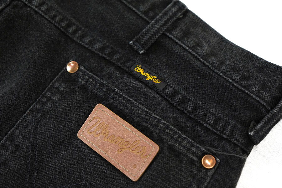 80's～ Wrangler ブラックデニムパンツ 表記(36x32) USA製