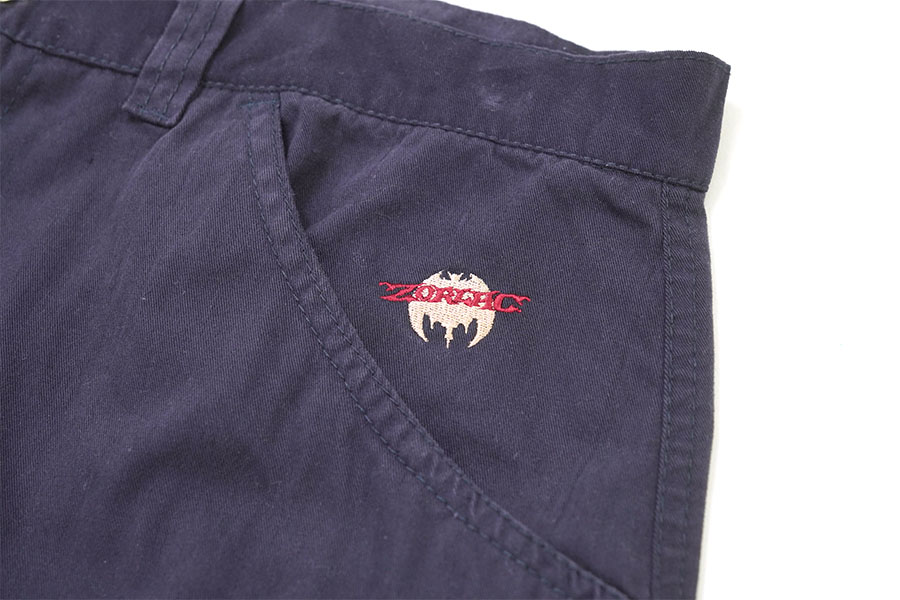 90'S～ ZORLAC SKATEBOARDS CARGO PANTS NAVY (SIZE.38)
