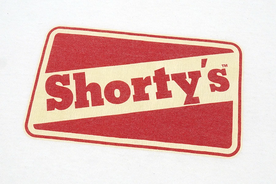 90'S～ TULTEX ''SHORTY'S'' T SHIRT WHITE (SIZE.X LARGE)
