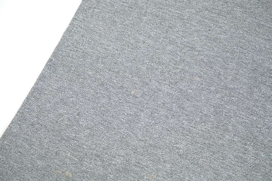 70's バータグ チャンピオンTシャツ 無地霜降りグレー 表記(L)