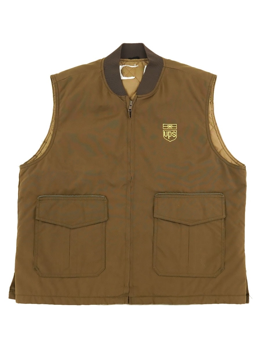 80's UPS ワークベスト 旧ロゴ 実寸(M位) | NEW ITEM | Style