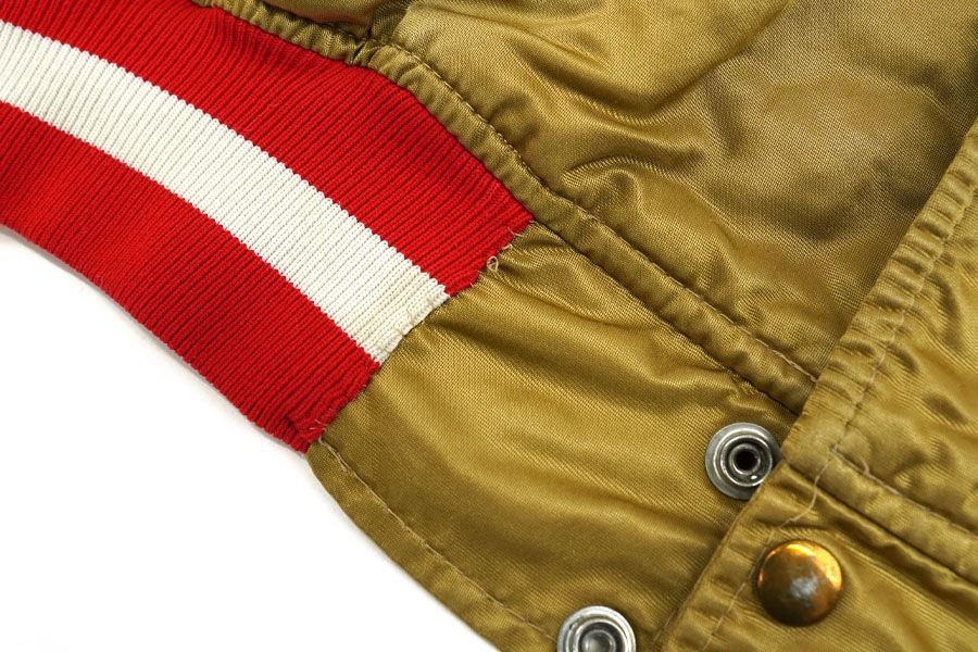 USA製 Starter ''49ers'' サテンスタジャン 表記(XL)