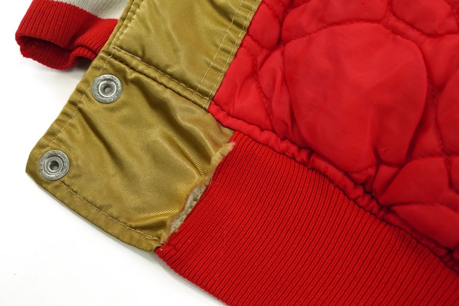 USA製 Starter ''49ers'' サテンスタジャン 表記(XL)