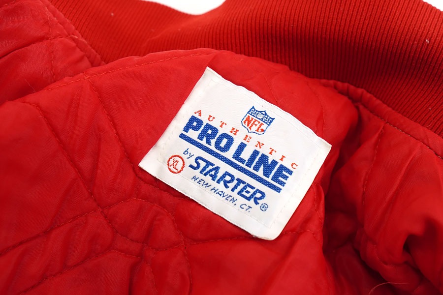 USA製 Starter ''49ers'' サテンスタジャン 表記(XL)