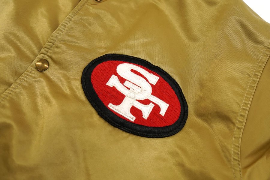 USA製 Starter ''49ers'' サテンスタジャン 表記(XL)