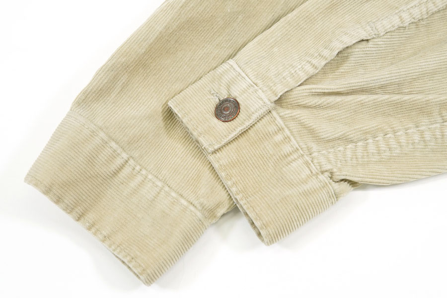 70'S LEVI'S 70505 COURDUROY JACKET BEIGE (SIZE.42)