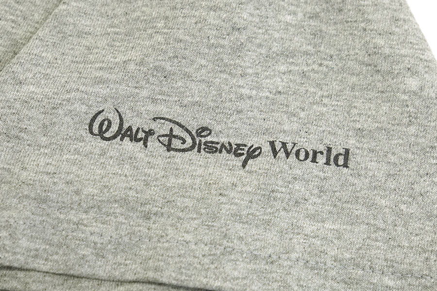 90'S～ WALT DISNEY WORLD ''YIHG-YANG'' T SHIRT GREY (APPROX.MEDIUM)