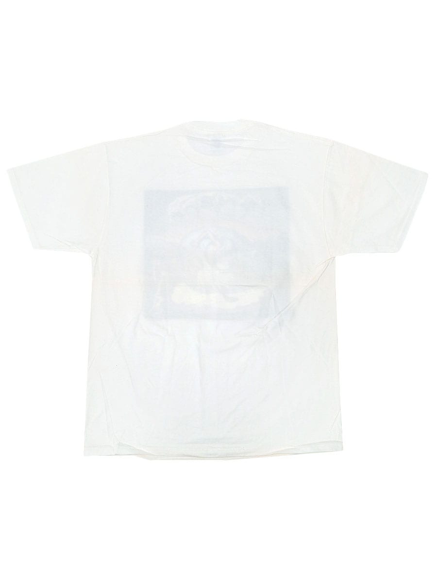 90's JERZEES SALVADOR DALI ''GEOPOLITICUS CHILD WATCHING THE BIRTH OF THE NEW MAN'' アートTシャツ 白 NOS