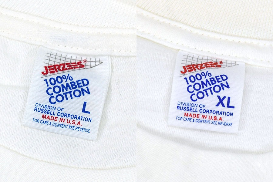 90's JERZEES SALVADOR DALI ''GEOPOLITICUS CHILD WATCHING THE BIRTH OF THE NEW MAN'' アートTシャツ 白 NOS