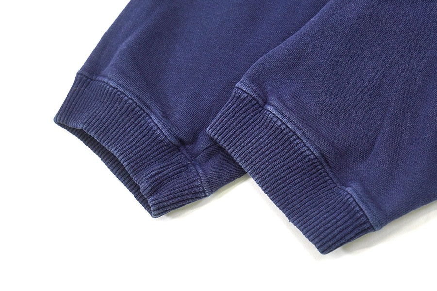 90'S EDDIER BAUER EBTEK HALF ZIP SWEAT SHIRT NAVY (SIZE.LARGE)