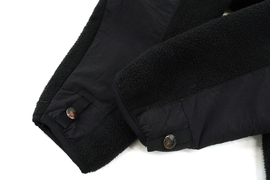 90's～ THE NORTH FACE ''DENALI'' フリースJKT 黒×黒 表記(M)