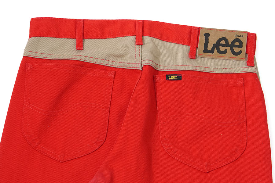 80'S LEE 200-5867 TOW-TONE TWILL JEANS (SIZE.W32 L32) MADE IN USA