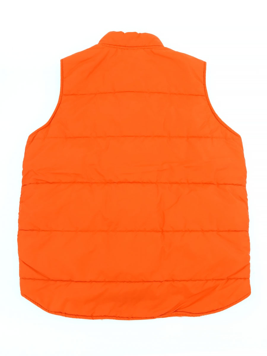 80's CAP'N JAC RACING VEST PLAIN ORANGE (SIZE. LARGE)