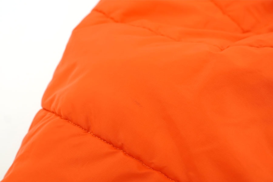 80's CAP'N JAC RACING VEST PLAIN ORANGE (SIZE. LARGE)
