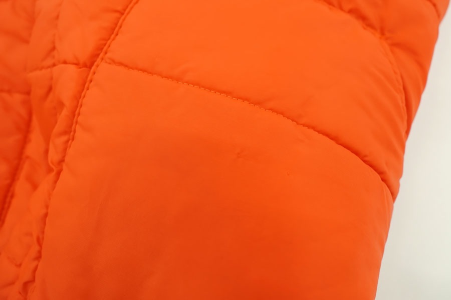 80's CAP'N JAC RACING VEST PLAIN ORANGE (SIZE. LARGE)