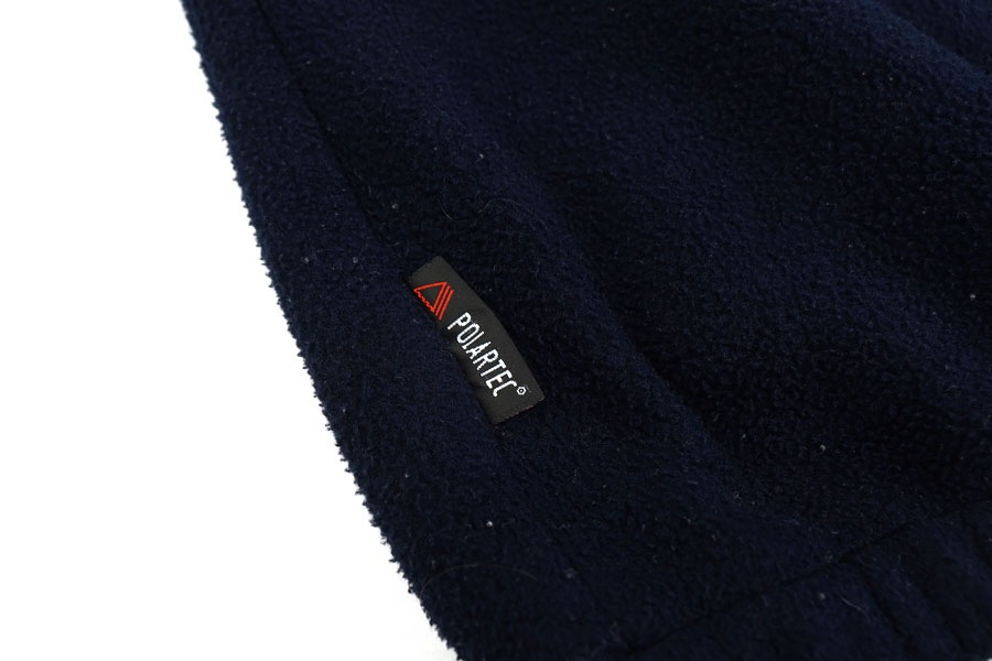 90's ラルフローレン フリース スウィングトップ ネイビー 表記(L) USA製