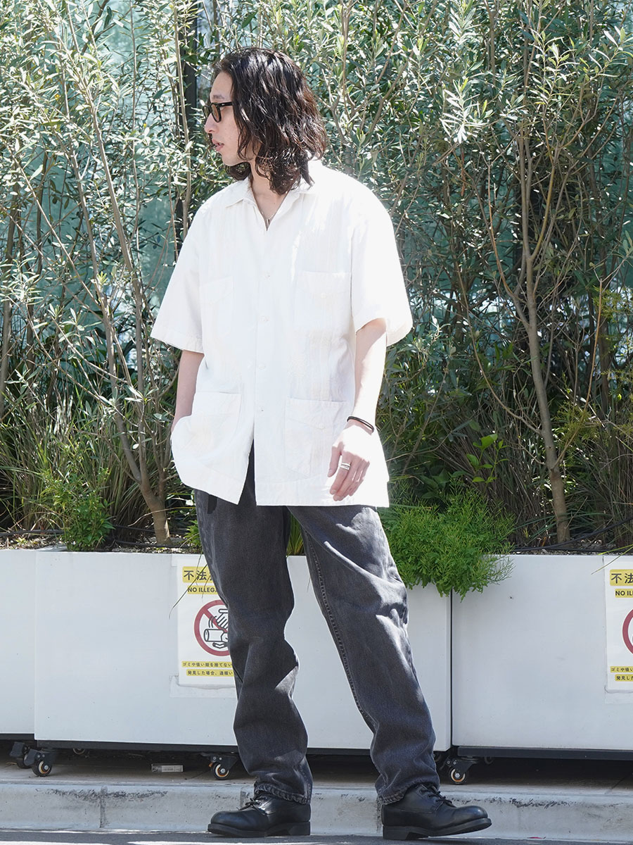 CUBA SHIRT IVORY (APPROX.X LARGE)