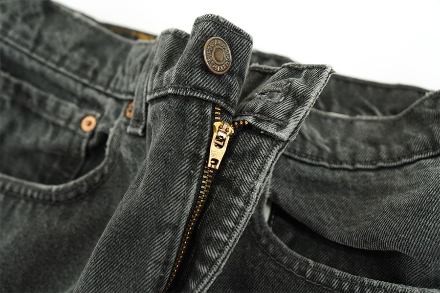 90'S LEVI'S 550 BLACK JEANS (SIZE.W34 L30) 