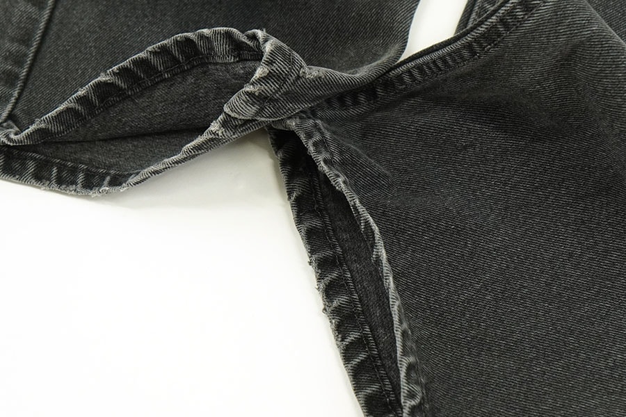 90'S LEVI'S 550 BLACK JEANS (SIZE.W34 L30) 