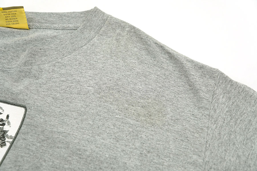 90's NHS ''SANTA CRUZ SNOWBOARDS'' ロングスリーブTシャツ グレー 表記(L) USA製