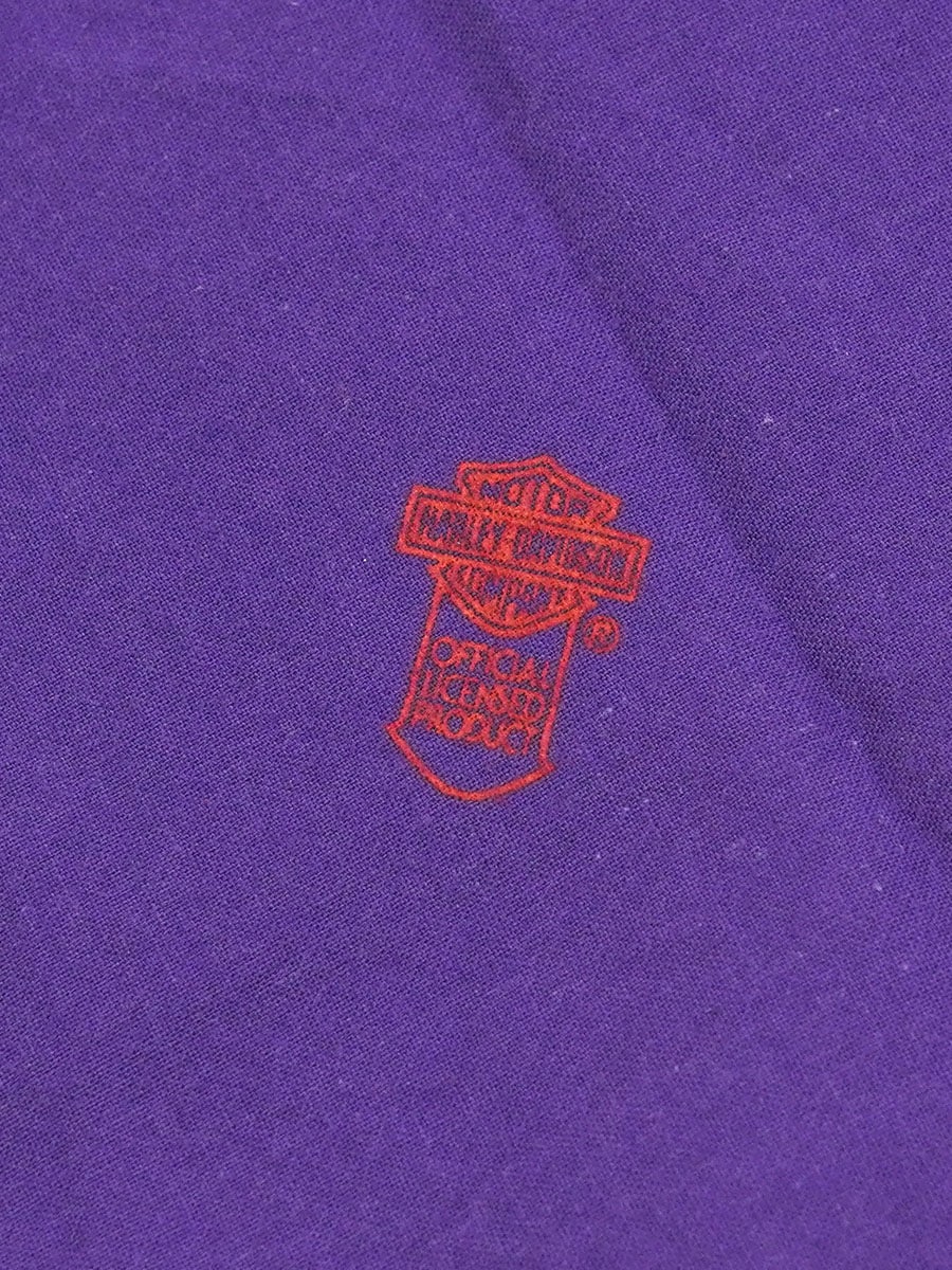 80's～ HARLEY-DAVIDSON バンダナ パープル