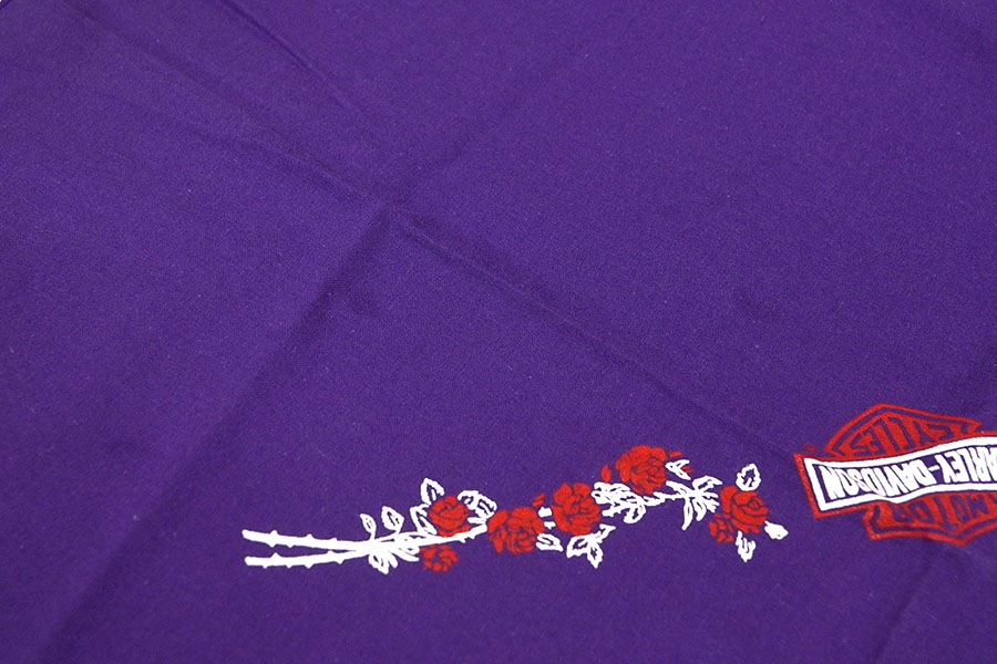 80's～ HARLEY-DAVIDSON バンダナ パープル