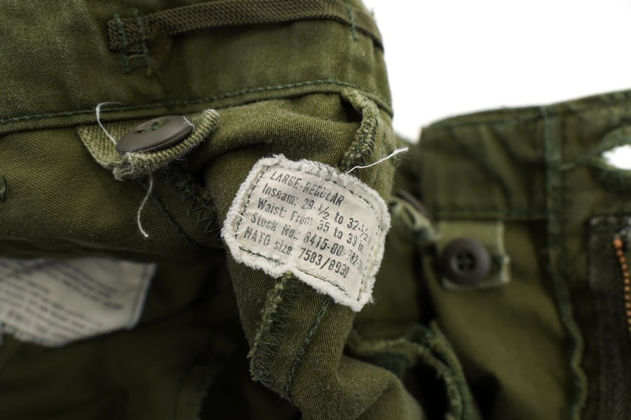 70's U.S.ARMY M-65 フィールドパンツ 表記(LARGE-REG)