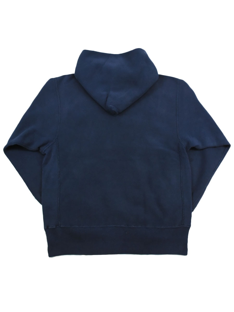 90's 刺繍タグ チャンピオンRWパーカ ''LBI'' 貼り付けロゴ 表記(L) USA製