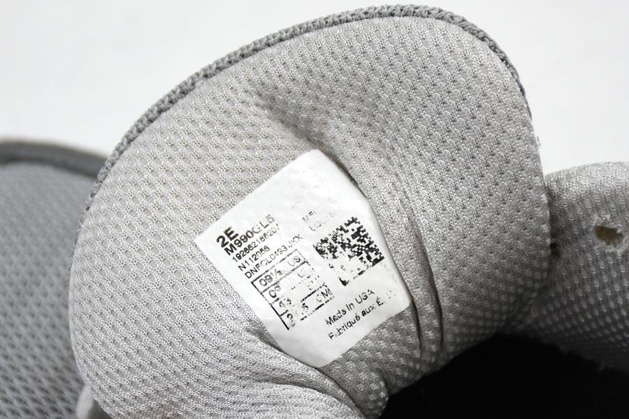 USA製 NEW BALANCE M990GL5 表記(9 1/2 2E)　