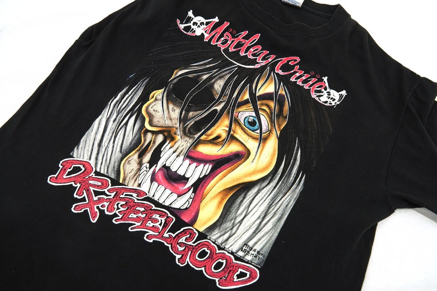 90's BROCKUM モトリー・クルー ''DR.FEELGOOD'' ツアーTシャツ 表記(XL) USA製