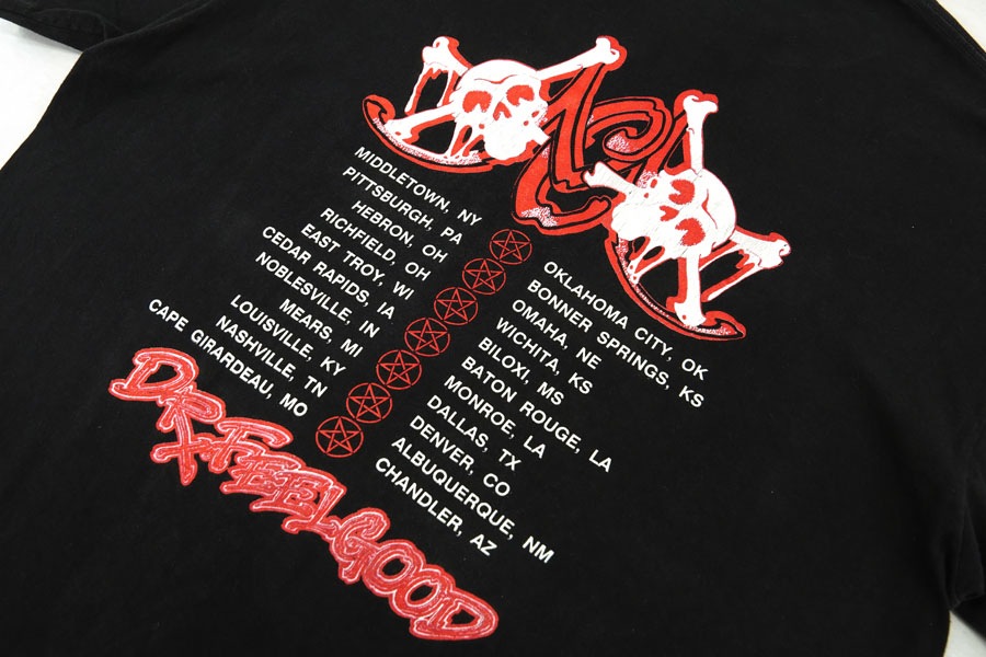 90's BROCKUM モトリー・クルー ''DR.FEELGOOD'' ツアーTシャツ 表記(XL) USA製