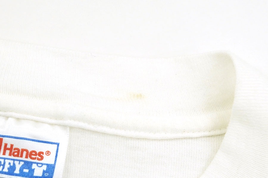 00's Hanes Apple ''Mac OS X'' 両面プリント Tシャツ ホワイト 表記(XL)