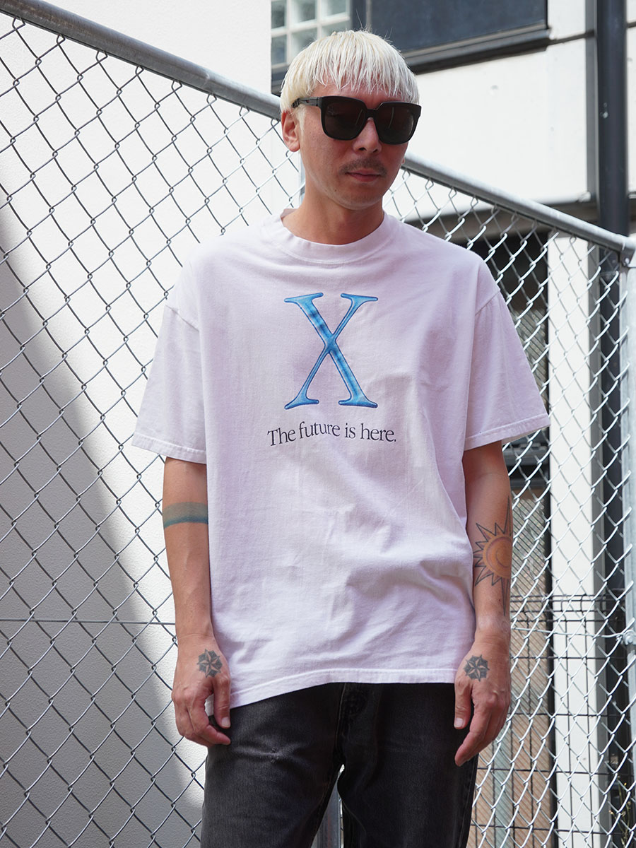 00's Hanes Apple ''Mac OS X'' 両面プリント Tシャツ ホワイト 表記(XL)