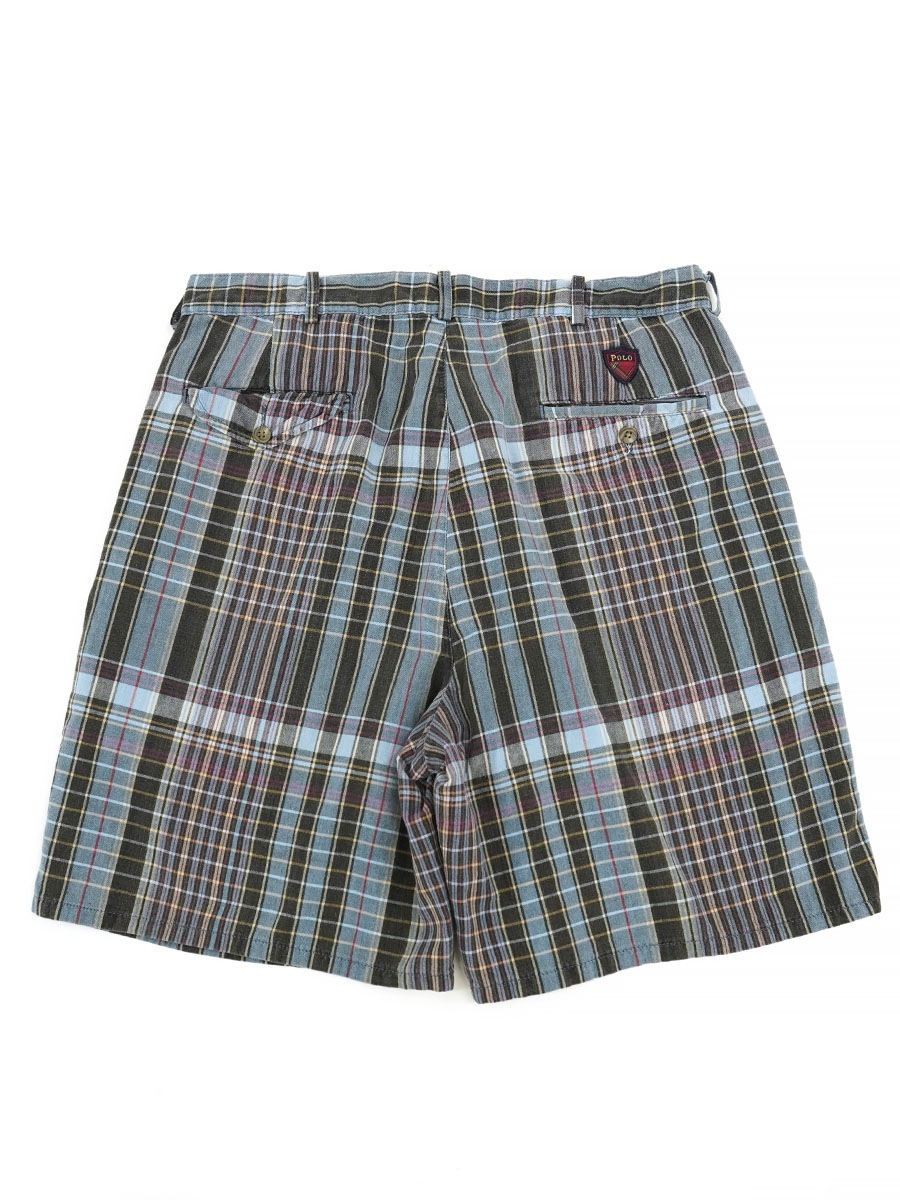 80'S RALPH LAUREN THE CLASSIC GOLF SHORT (SIZE. 34) MADE IN USA 