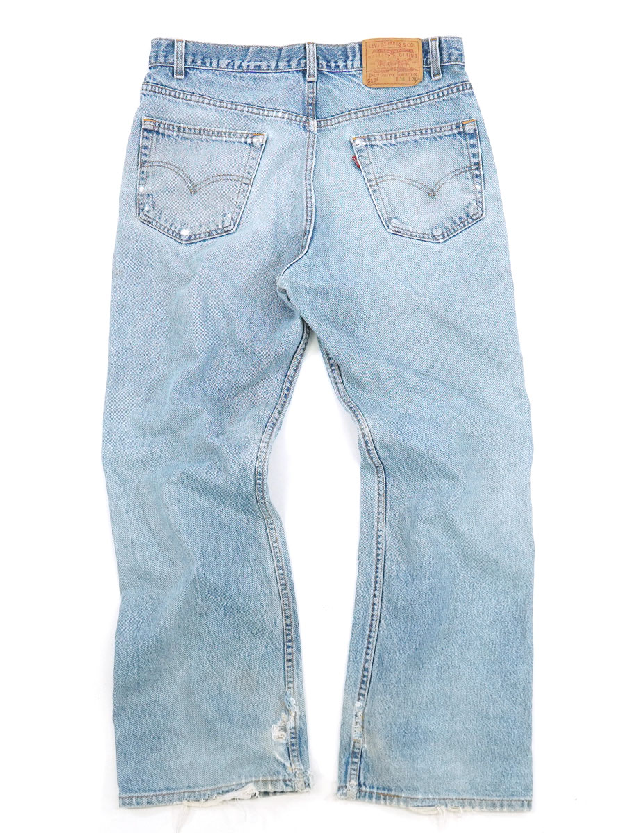 90's LEVI'S 517 ダメ―ジ！ デニムパンツ 表記(W36 L30)