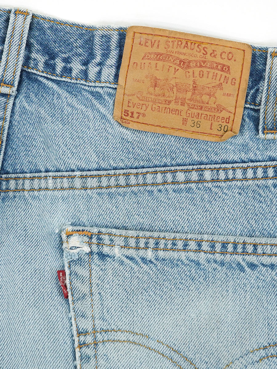 90's LEVI'S 517 ダメ―ジ！ デニムパンツ 表記(W36 L30)