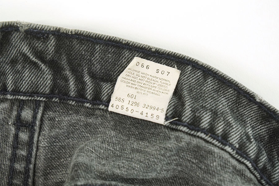 90's LEVI'S 550 ブラックデニムパンツ 表記(W34 L32) USA製