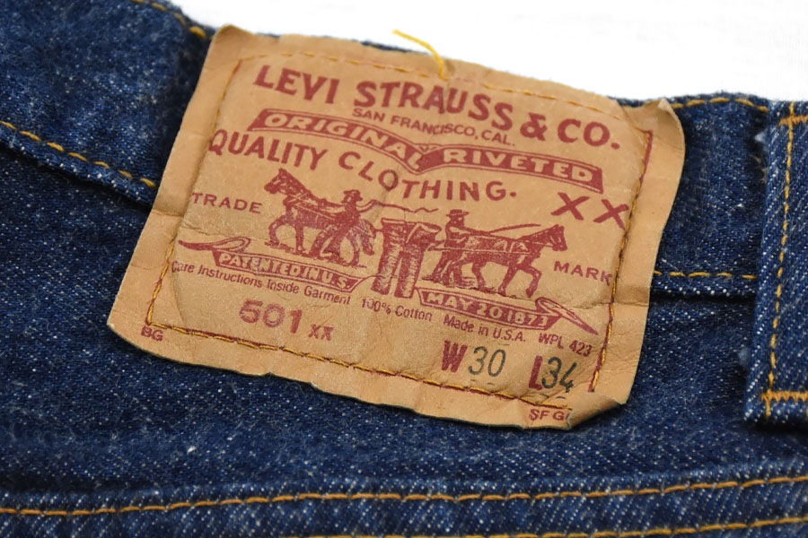 90's Levi's 501 デニムパンツ 濃紺 表記(30x34) USA製