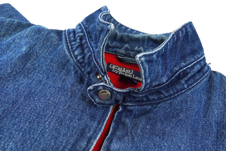 90s Vintage Unknown デニム　ジップ　スウィングトップ　L相当 90s Vintage Unknown デニム ジップ スウィングトップ L相当