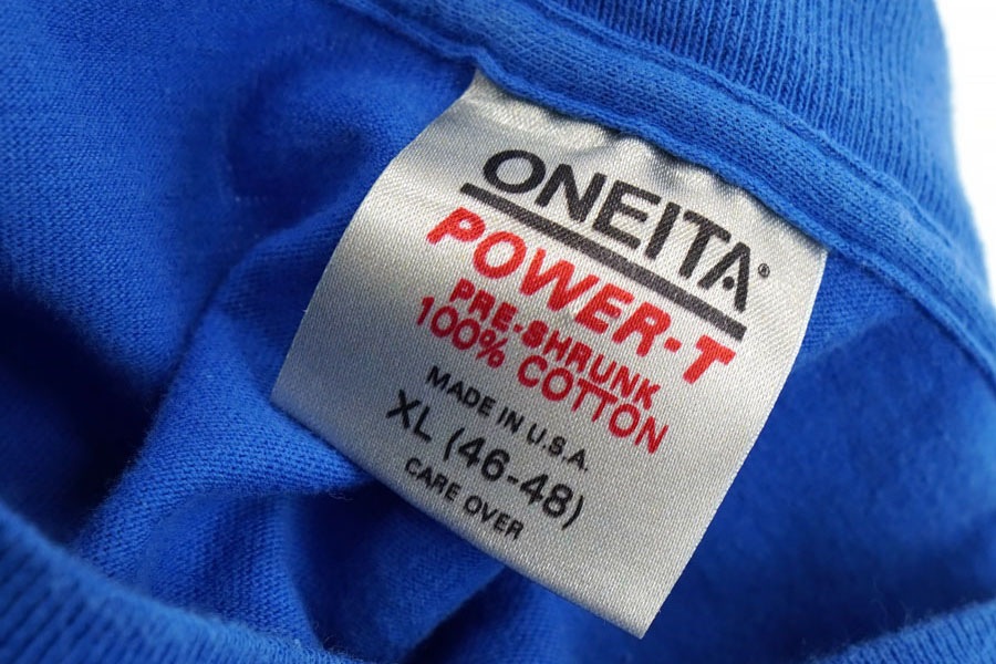 90's ONEITA ''AMERICAN FLAG'' Tシャツ 表記(XL) USA製