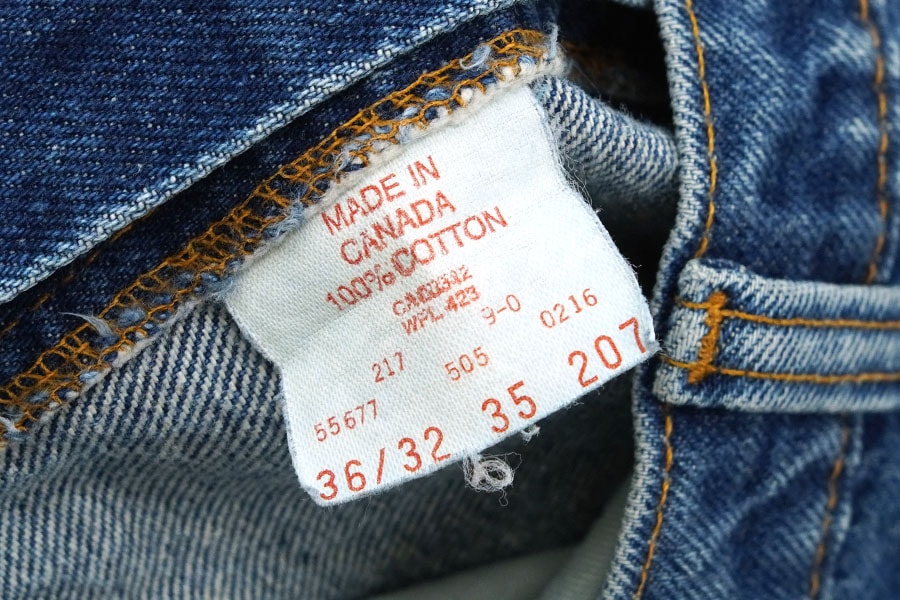 90's LEVI'S 505 デニムパンツ 良雰囲気 表記(W36 L32) CANADA製