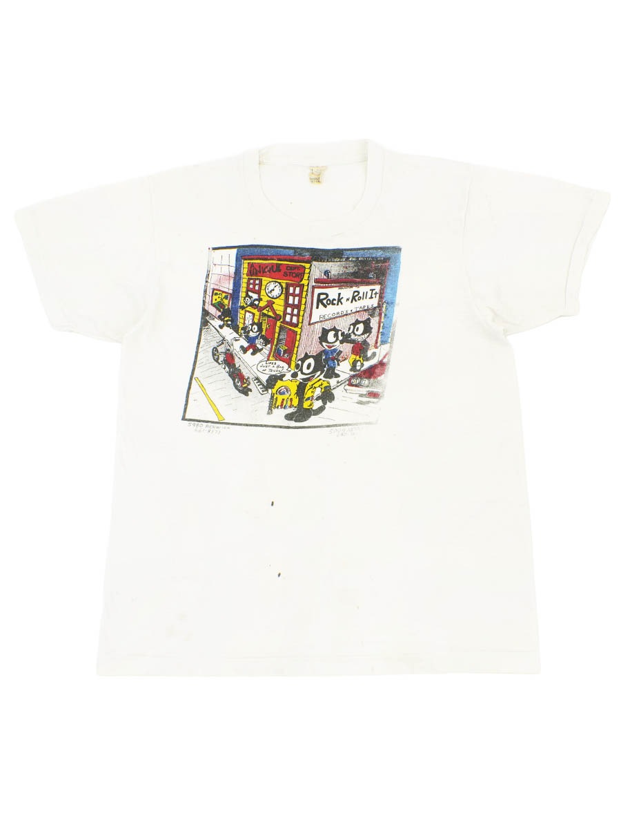 80'S SCREEN STARS ''フィリックス・ザ・キャット'' Tシャツ 表記(L) USA製
