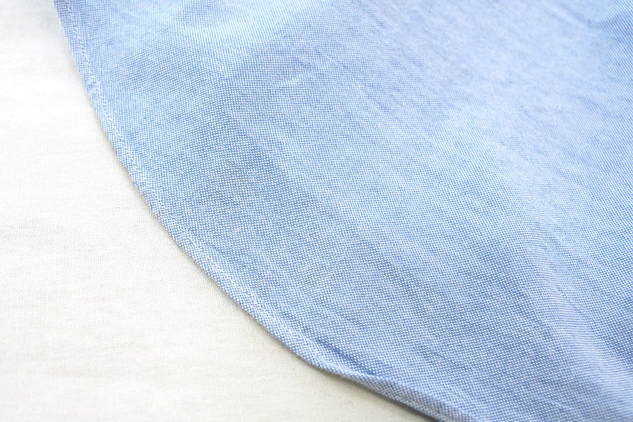 USA製 BROOKS BROTHERS オックスフォード 半袖ボタンダウンシャツ 表記(17 1/2)