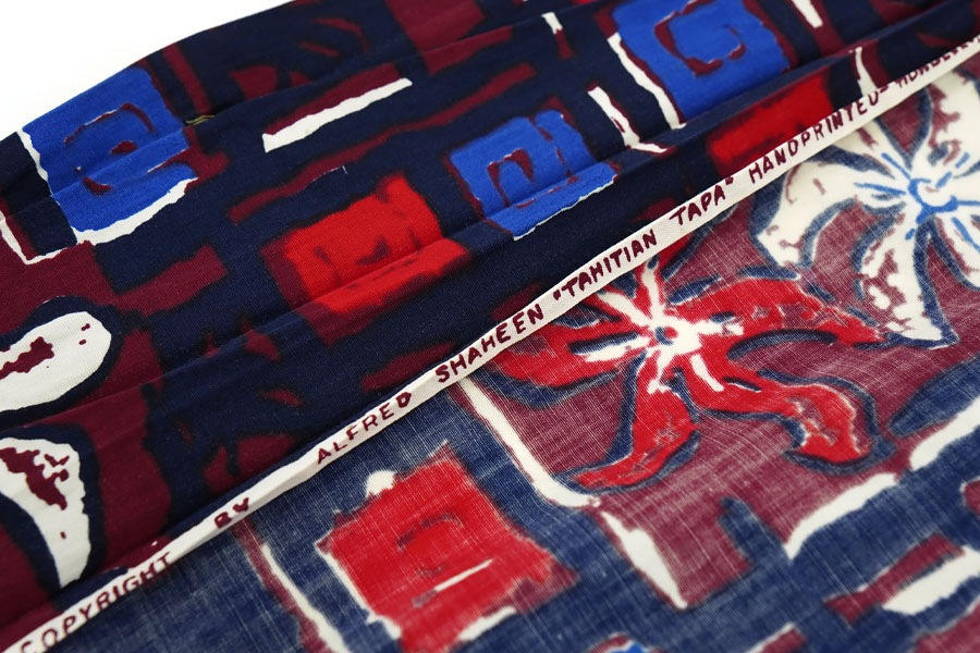 50'S SHAHEEN'S OF HONOLULU COTTON HAWAIIAN SHIRT (SIZE. X LARGE)