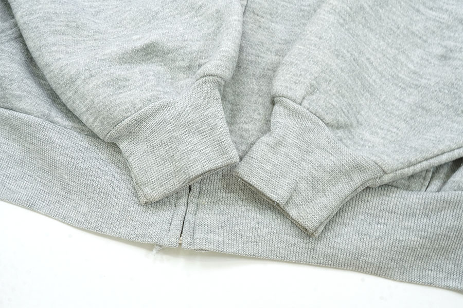 90's H.WOLF ＆SONS ''UCLA'' F/Zパーカー グレー 実寸(XL位) 