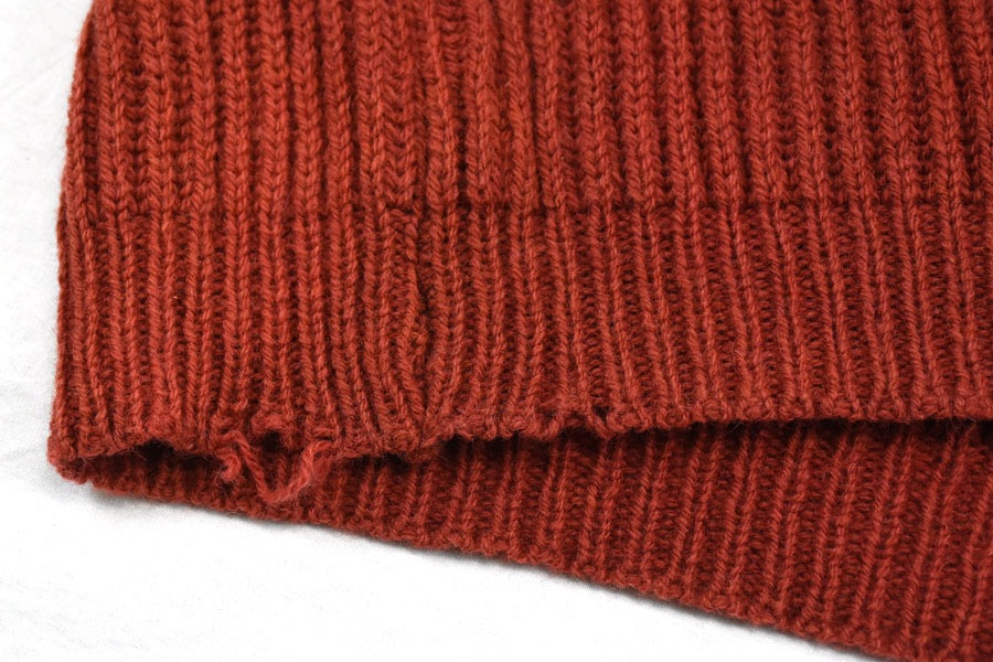 寄付対象品 70s ピーターストーム ウールセーター 雨降りタグ ごま塩 70s PETER STORM PULLOVER KNIT ピーターストーム – GARROT STORE