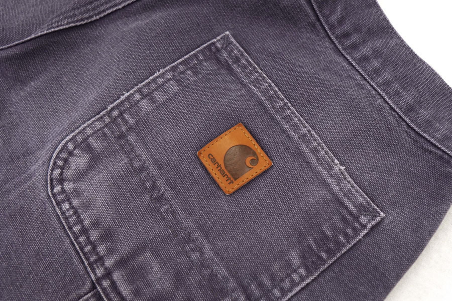 MEXICO製 カーハート ダックパンツ 薄鼠 表記(30x32)