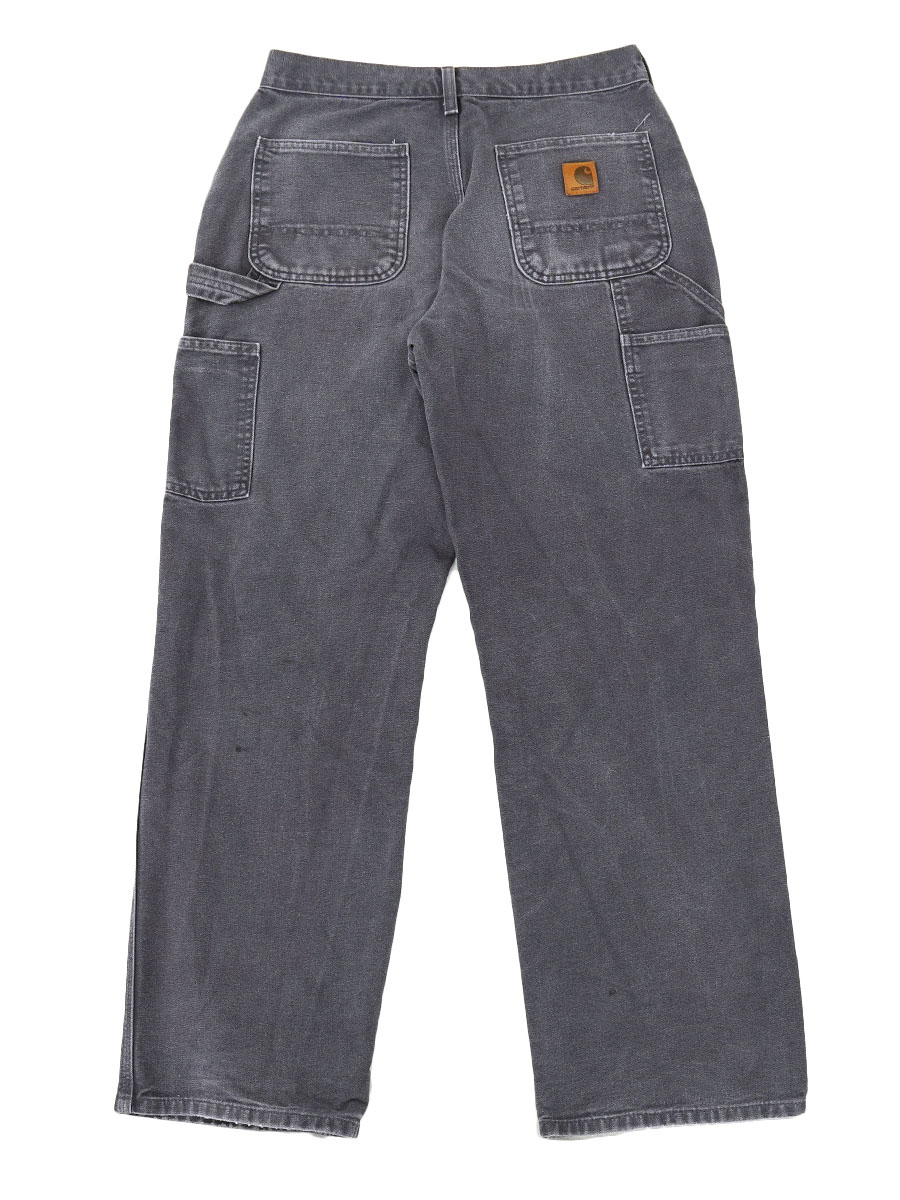 MEXICO製 カーハート ダックパンツ 薄鼠 表記(30x32)